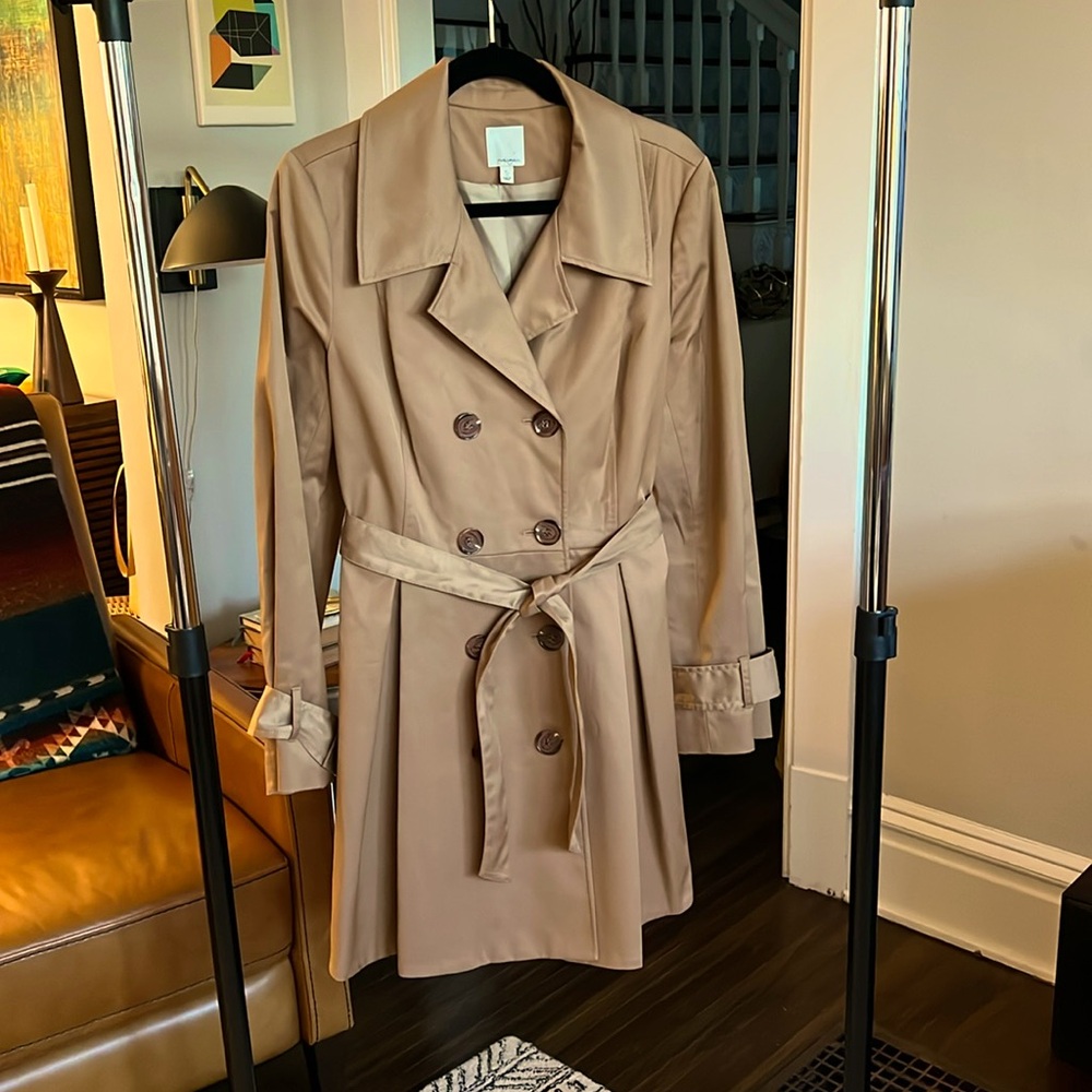 Halogen- double breasted Trench Coat